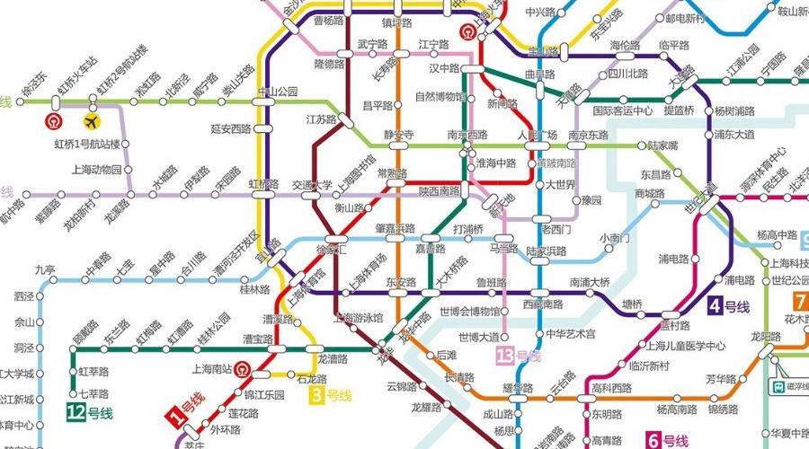 上海地铁9条在建线路最新规划图一览