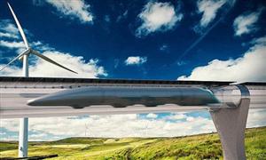 美国超级高铁首测成功  2秒加速至640km/h